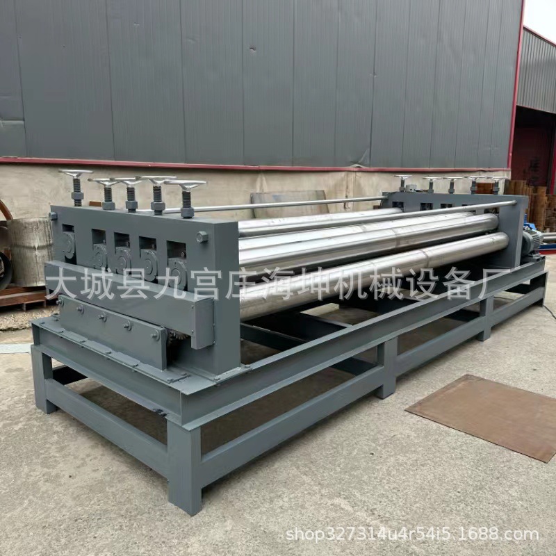 Aluminum Sheet Leveling Machine 3.6m Mesh Sheet Leveling Machine Aluminum Mesh Straightening Machine Diamond Mesh Flattening Machine Leveling Machine