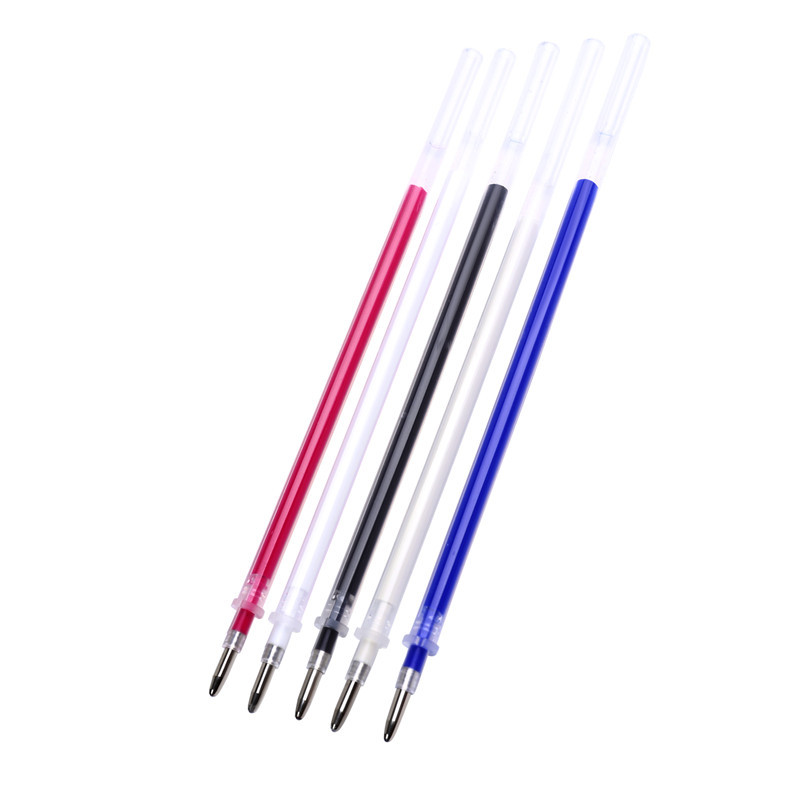 High Temperature Disappearing Pen for Clothing, Leather Fabric, White Thin Hot Melt Pen, Heat Disappearing, Fading Point Refill