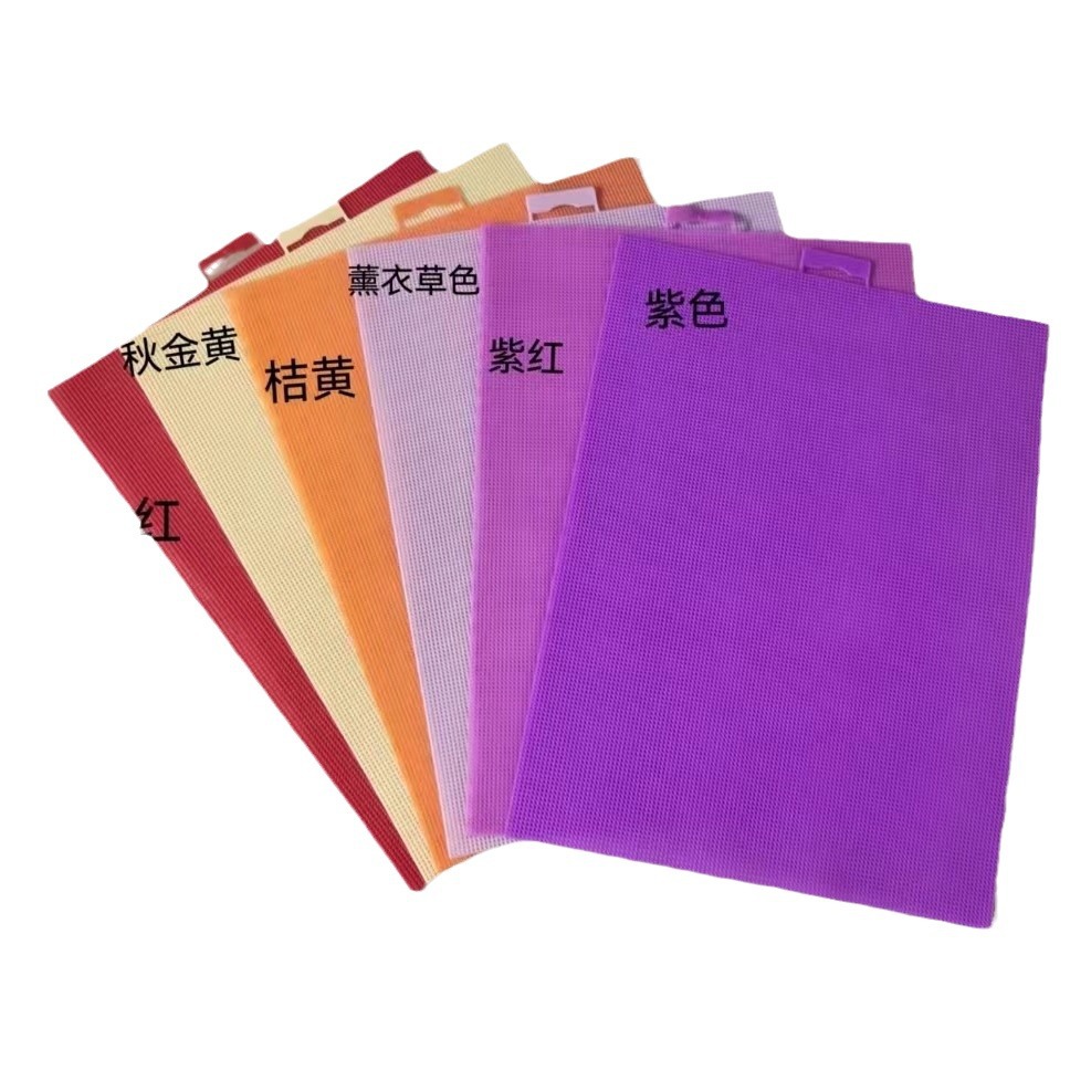 7ct square 14ct round eye B30 A2 plastic mesh three-dimensional cross embroidery cloth wool embroidery foreign trade export grid