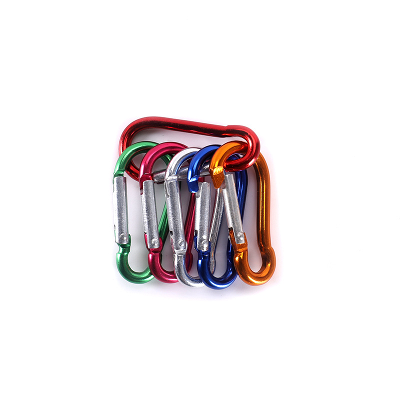 Outdoor Metal Quick-Hang D-Shaped Aluminum Alloy Gourd-Shaped Carabiner Climbing Water Bottle Water Bottle Aluminum Buckle Aviation Aluminum Hanging Buckle