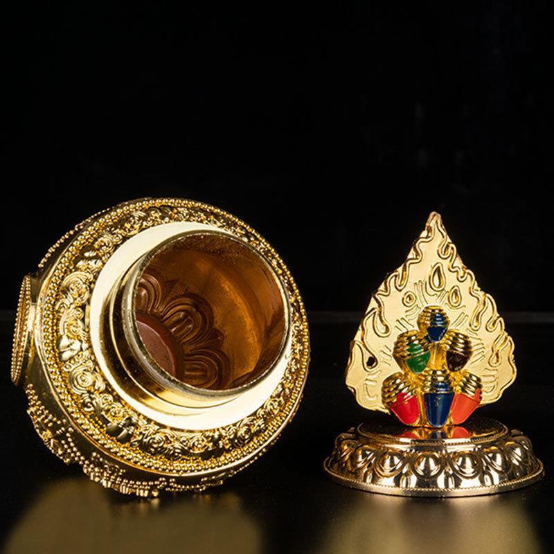 Xizang Supplies Ksitigarbha Treasure Bottle Alloy Mani Treasure Bottle Treasure Bottle Size Three Sizes