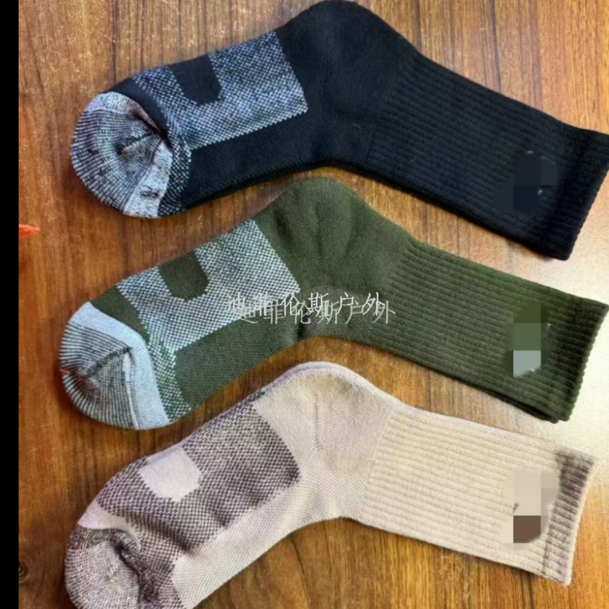Military-Grade Antibacterial and Wear-Resistant Outdoor Tactical Socks