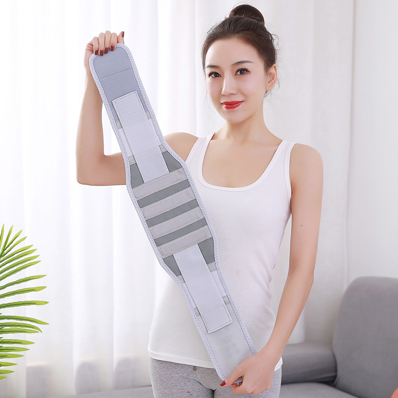 Пояс для поддержки поясницы при болях, поддержка для мужчин и женщин, нагрев стальной пластины в любое время года