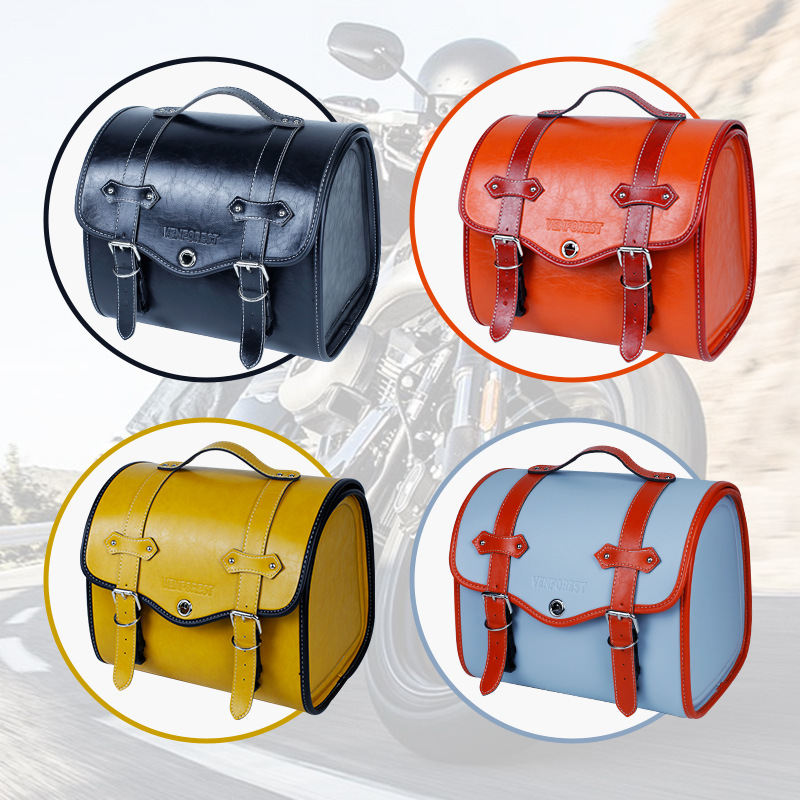 Factory Direct Victorian Retro Scooter Trunk Electric Car Tail Box Storage Car Rear Seat Bag