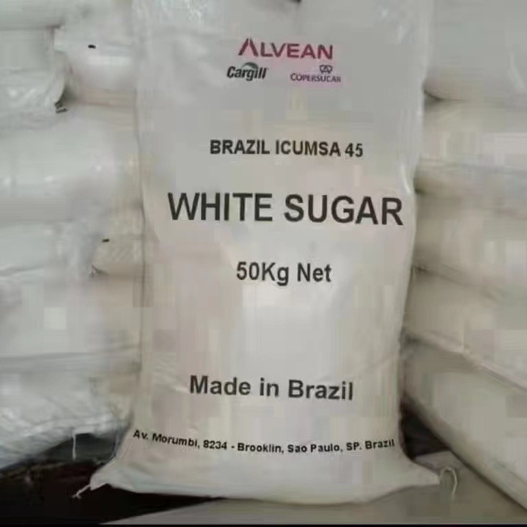 Смешанный сахарный порошок бразильский белый сахар мелкая упаковка оптовый сырой сахар тайский сироп белый сахар конфета