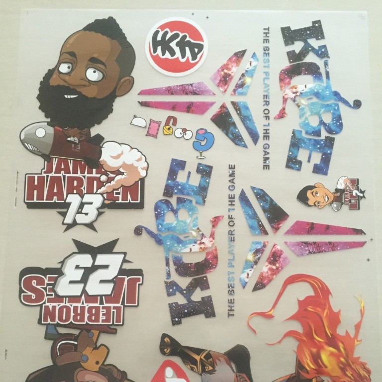 Heat Transfer Printing Couple T-Shirts Parent-Child Cartoon Anime Heat Transfer Wholesale Custom Clothing Parent-Child Outfits Printing