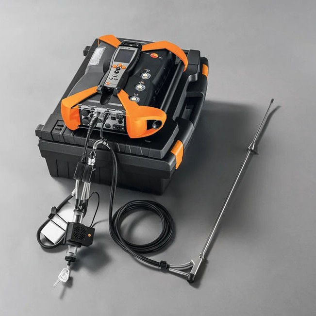 German Testo 350 Portable Combustion Efficiency Analyzer Brand New Testo Fully Automatic Range Flue Gas Analyzer