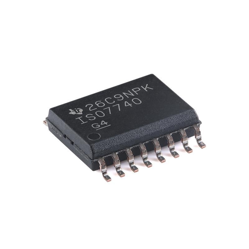 Оригинальный ISO7740DWR SOIC-16 четырехканальный усиленный цифровой изолятор с отличными характеристиками ЭМС
