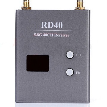 New 5.8G 40 channel RD40 grading high sensitivity receiver.