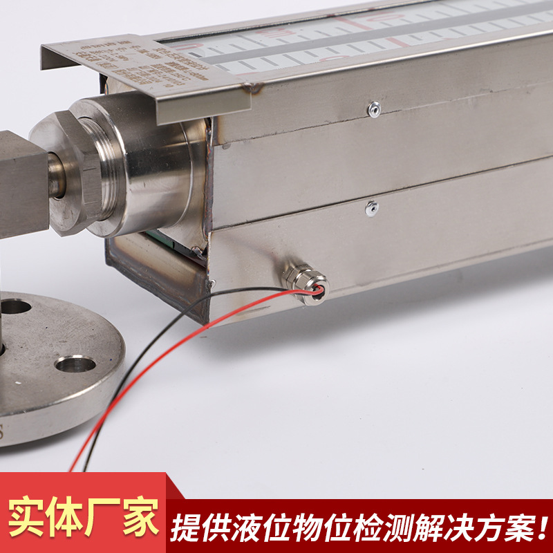 Double Color Quartz Tube Level Gauge Water Level Gauge Led with Light Source Boiler B49H-25 Quartz Tube Double Color Level Gauge