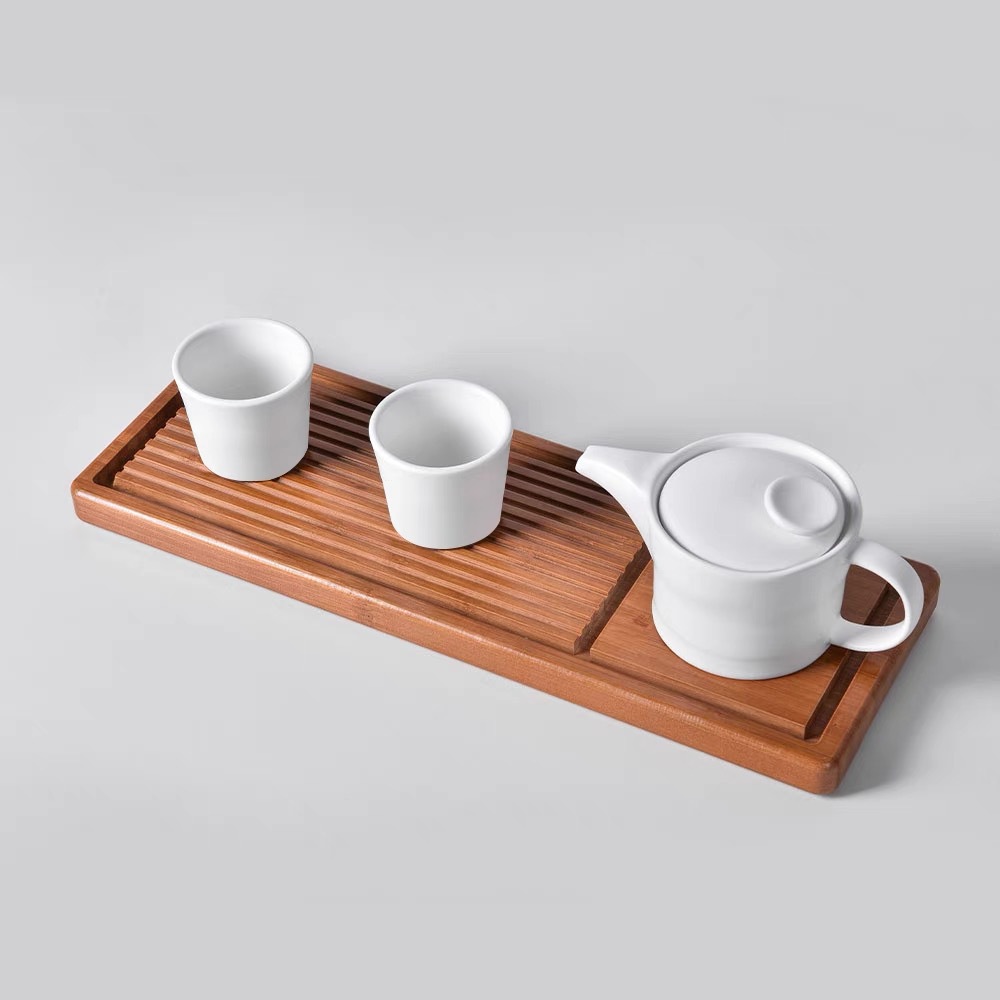 Atour Hotel's Same Tea Set Set with Spliced ​​Color Ceramics for Home Modern Small Set Hotel B&B Tea Set Set