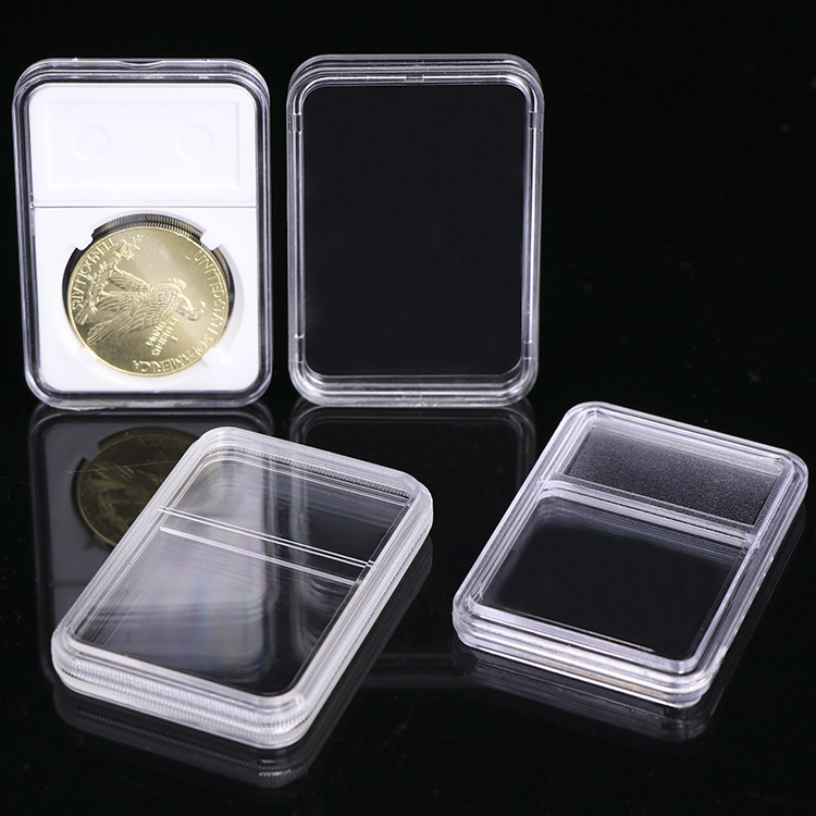 Zodiac Gold Foil Commemorative Banknote Protection Box Customized Plastic Magnet Hundred-Banknote Gold Brick Box Bank Enterprise Insurance Gift Box