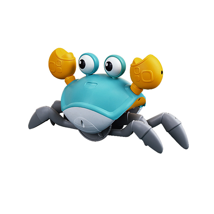 Children's Induction Crab Toy Automatic Crawling Electric Internet Celebrity Cute Singing and Pulling Baby Toy