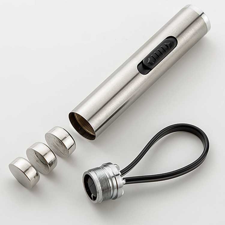 Xier two-in-one purple light money detector stainless steel lighting flashlight identification food Aspergillus flavus commercial small