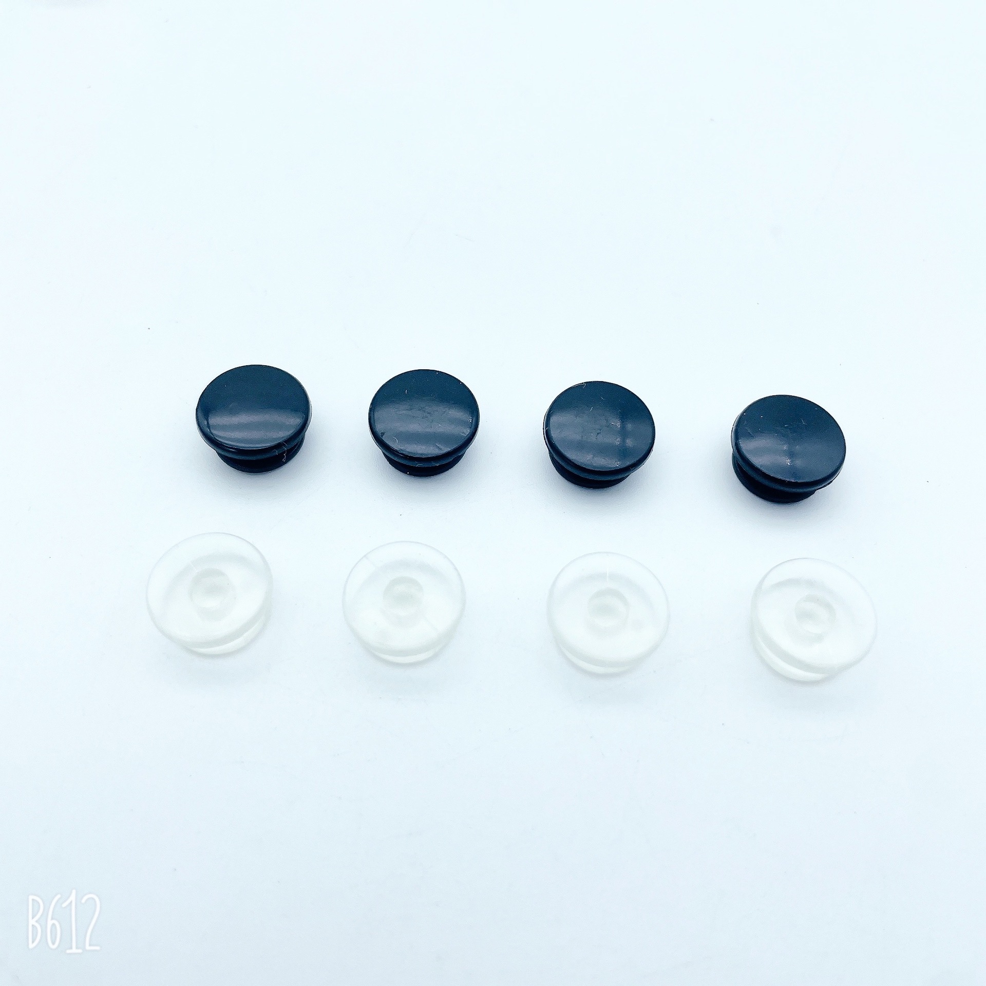 Pvc Soft Rubber Shoe Buckle, Hole Shoe Buckle, Shoe Flower Bottom Buckle, Garden Shoe Buckle, Transparent Buckle, I-Shaped Buckle, Shoe Flower Base Wholesale