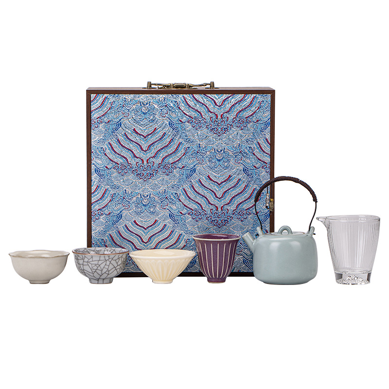 Travel Tea Set Car Portable Outdoor Tea Maker Company Activities Accompanying Ceremony Store Opening LOGO Gift