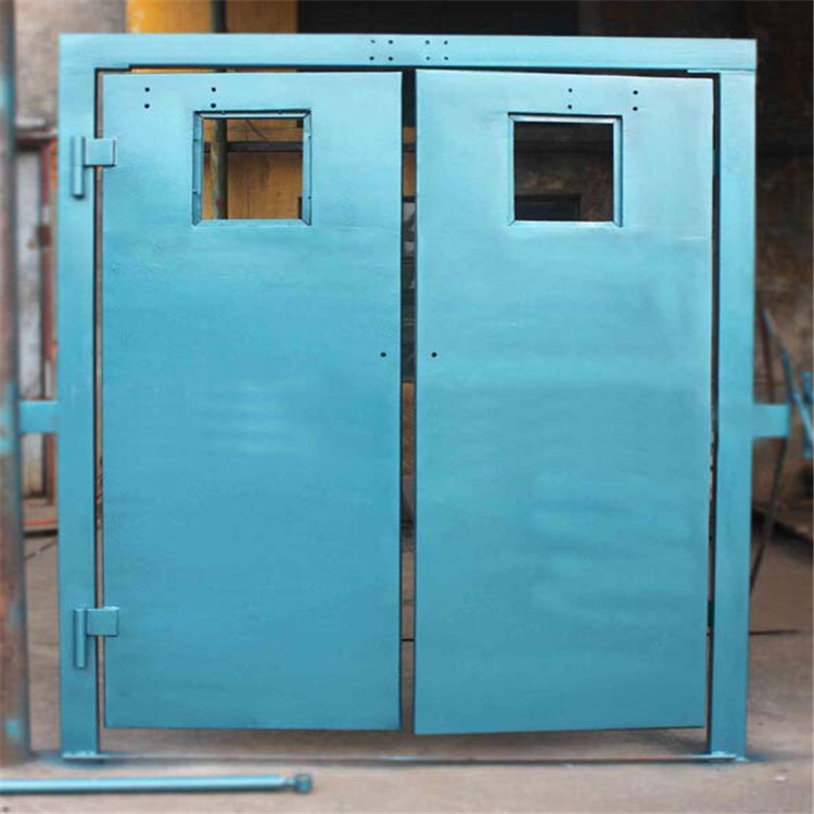 Zhongkuang Intelligent Produces and Sells Pressure-Free Wind Doors for Coal Mines, Which Are Labor-Saving for Opening and Closing Doors and Are Equipped with Mechanical Locks