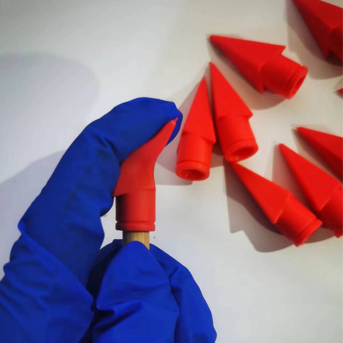 Arrow Bamboo Arrow Wooden Arrow for Dart Throwing, Environmentally Friendly Rubber Tpr Soft Tip Bamboo Wooden Arrow Accessories Arrowhead for Home Use