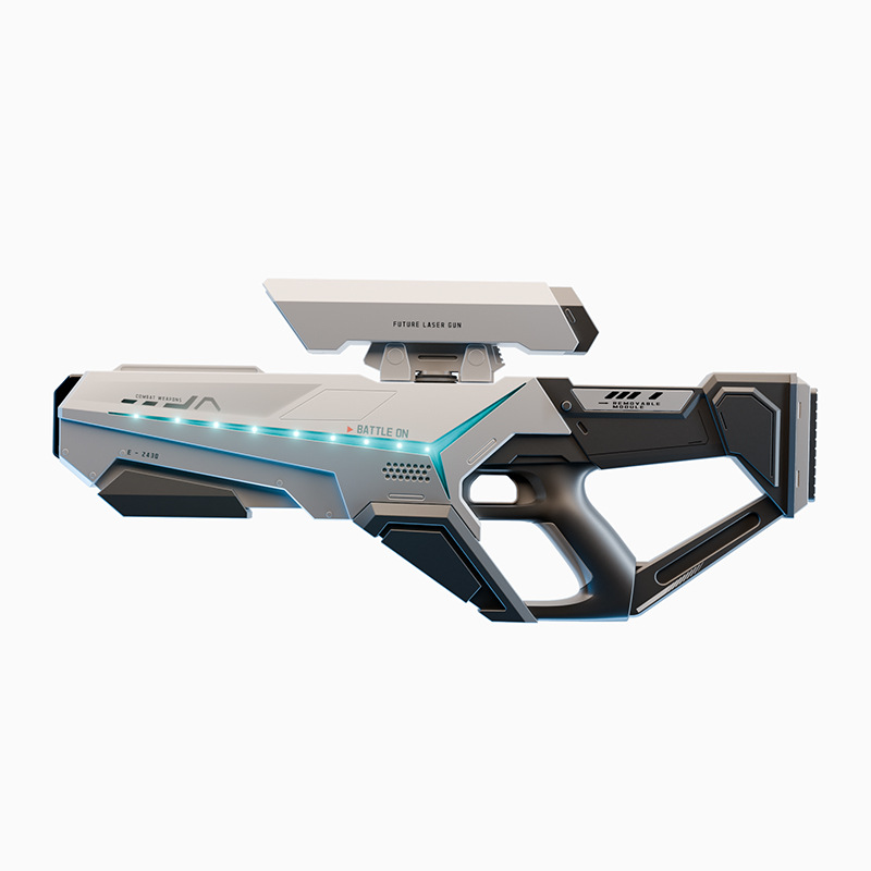 Cross-Border hand-in-one electric water gun large capacity automatic water absorption high-speed continuous hair large water gun summer toys