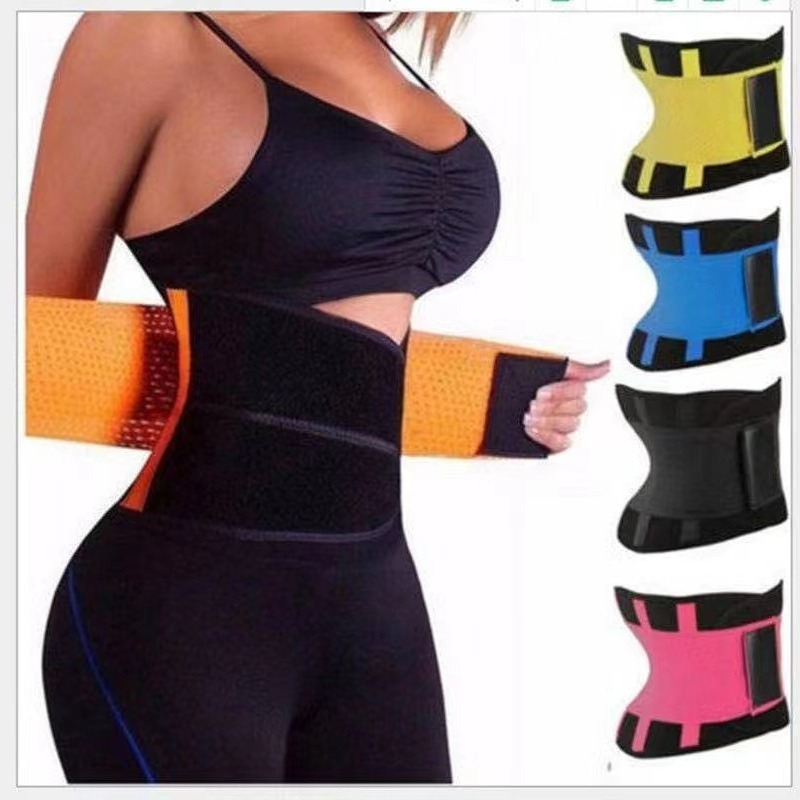 European and American New Sports Girdle, Postpartum Abdominal Belt, Spandex Shapewear, Women's Sports Fitness Girdle