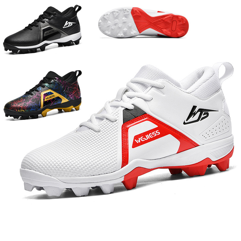 Футбольные кроссовки, оливковые, бейсбольные для взрослых, софтбольные, детские регбийные, противоскользящие, для соревнований, жесткий клей