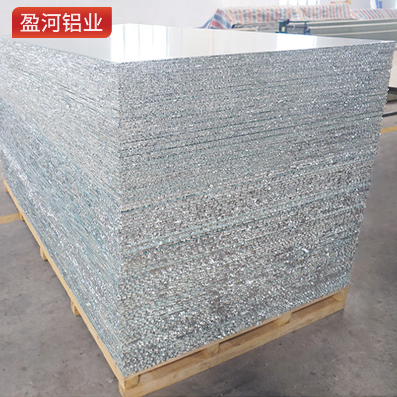 Factory Wholesale Aluminum Honeycomb Panel Laminated High Gloss Furniture Panel Thickened Ceiling Curtain Wall Door Core Filled Honeycomb Aluminum Large Panel