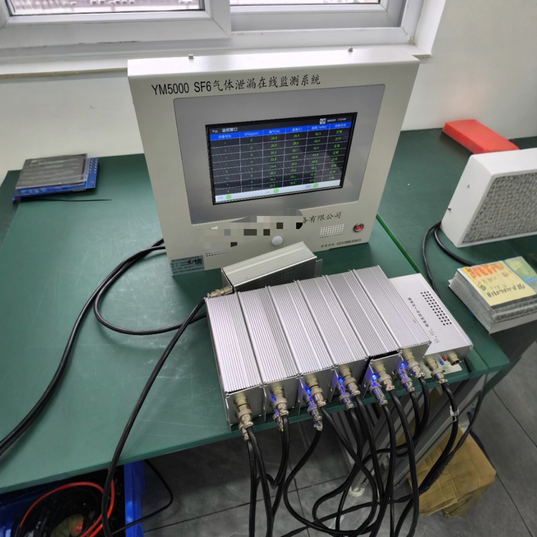 Sf6 Gas Leak Online Monitoring System Sulfur Hexafluoride Gas Alarm System Distribution Room Switch Room Online