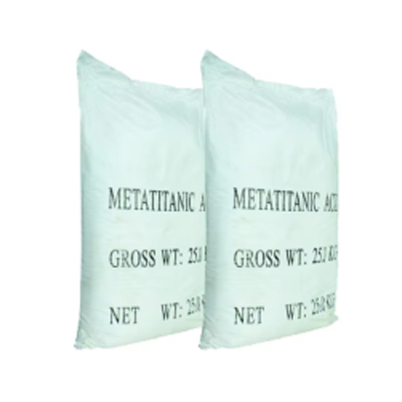 Sample in stock content 99% metatitanic acid catalyst hydrated titanium dioxide CAS12026-28-7 metatitanic acid