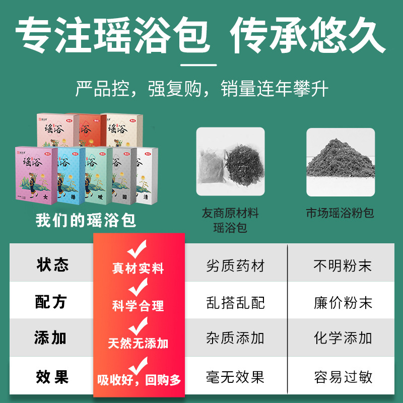 Yao Bath Bag Bath Medicated Bag Herbal Women's Foot Bath Bag Medicated Bath Foot Bath Bag Manufacturer Wholesale Beauty Salon Health Care Special