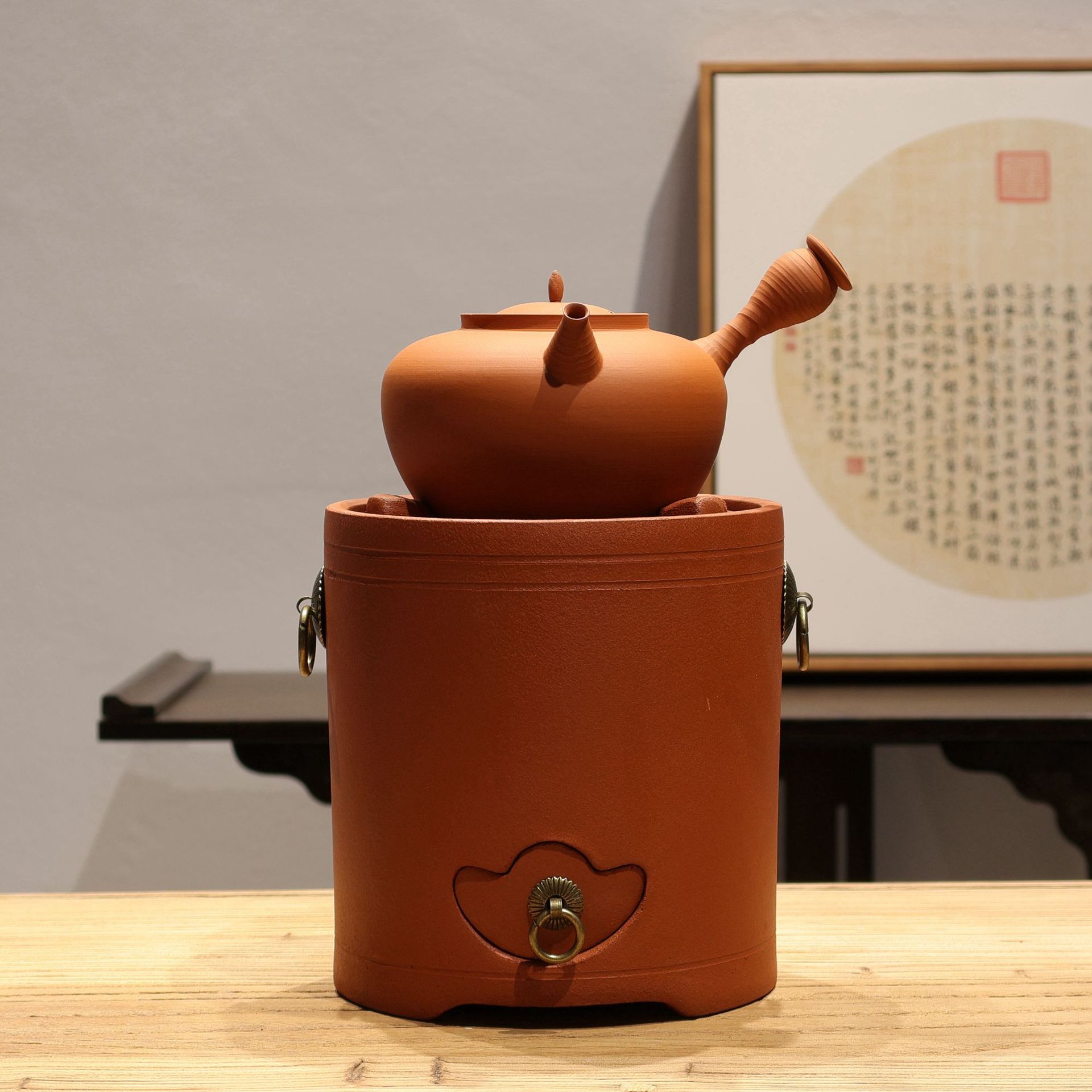 Stove tea stove Chaozhou red mud tea stove household tea cooking electric ceramic stove charcoal electric dual-use kung fu tea carbon stove