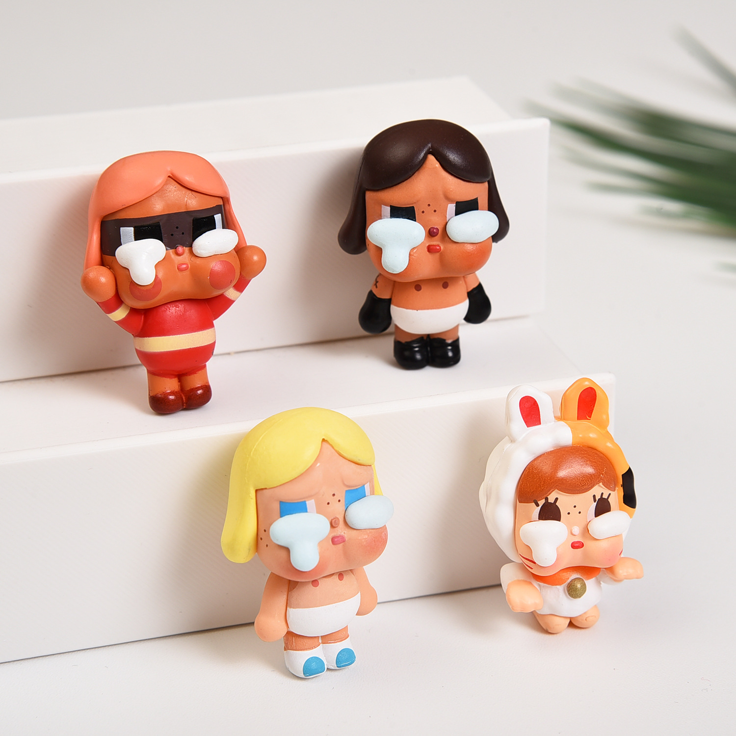 Standing Crying Baby Series Cute Modified Doll DIY Pendant Accessories Hand-Made Doll Modified Doll Blind Box Toy