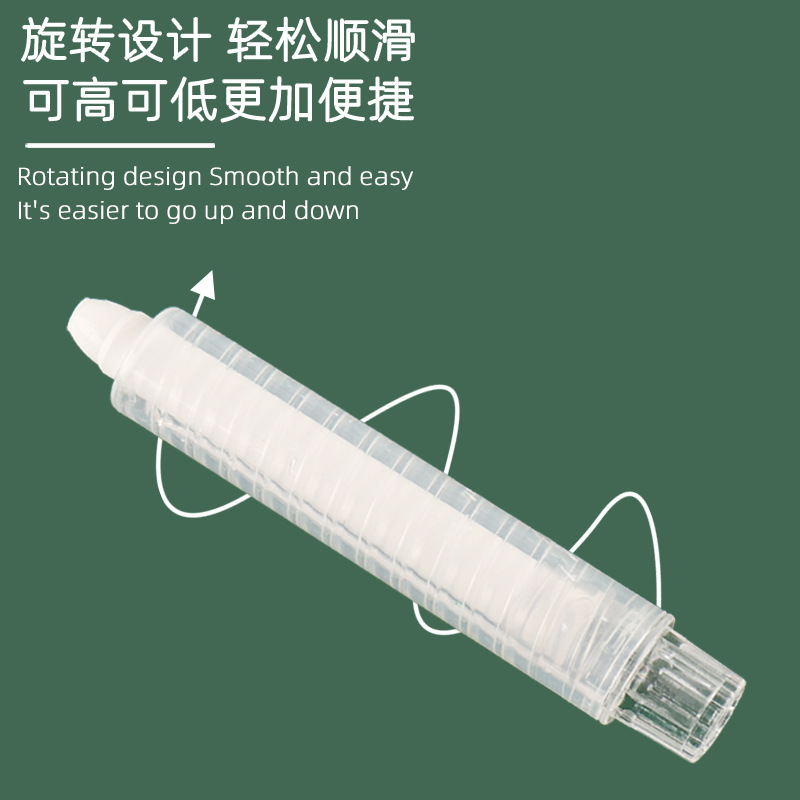 Wholesale water soluble chalk holder not dirty hands plastic PP chalk set children's pen set teaching special blackboard in stock