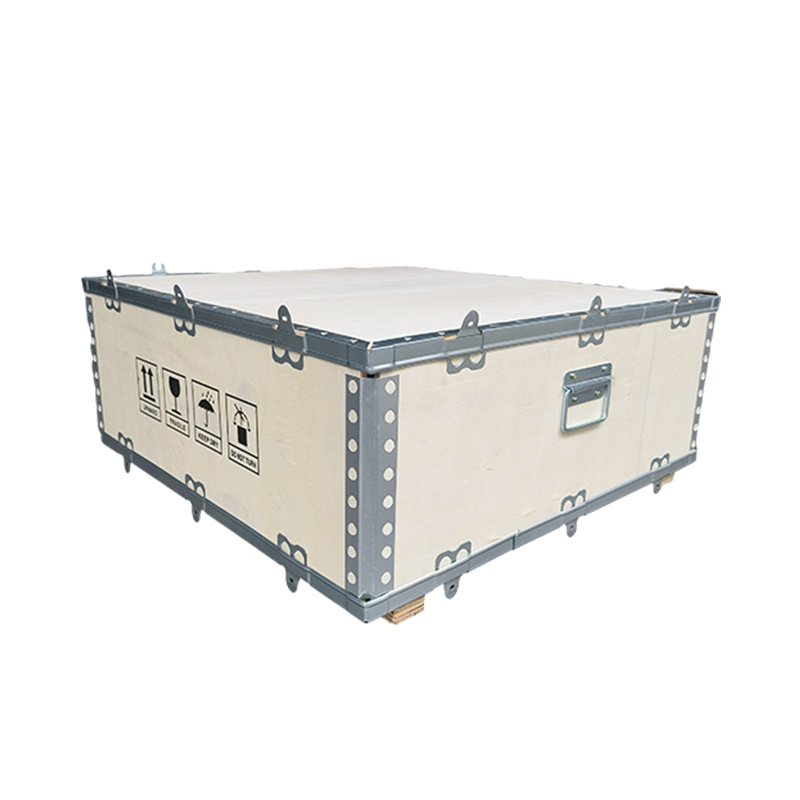 Industrial Equipment Wooden Box, Fumigation-Free Wooden Box, Thickened Plywood, Removable Steel and Wooden Box Manufacturer