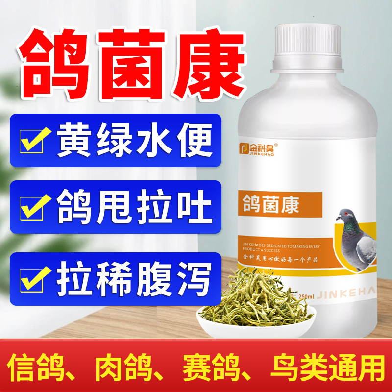 Pigeon Health Care for Racing Pigeons, Salmonella, Escherichia Coli, Parrots, Birds, Black-Bellied, Colorful Pheasants, Not for Consumption