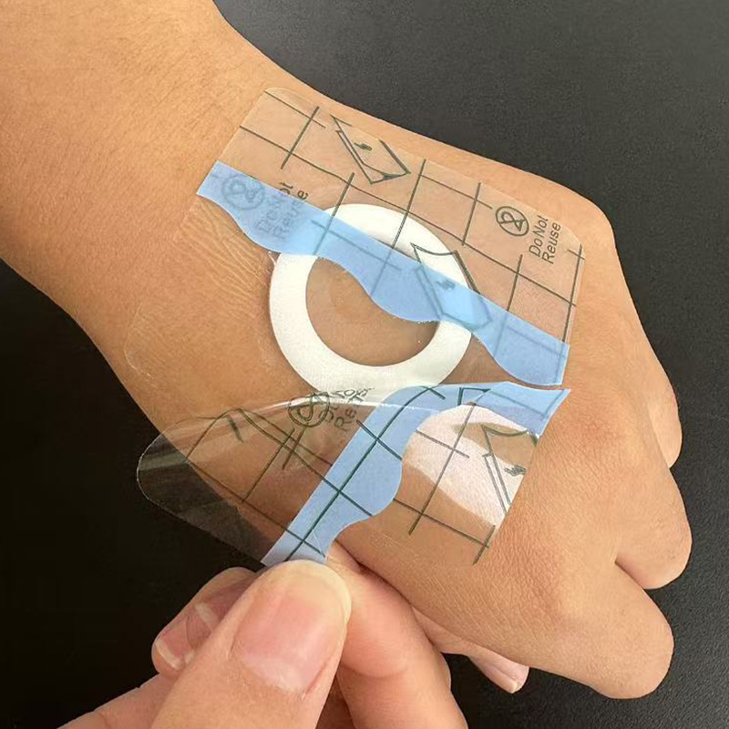 Silicone Gel Transparent Dressing Pu Plus Circle Waterproof Adhesive Patch Three-Volt Empty Patch Plaster Empty Patch Acupoint Patch Navel Empty Patch