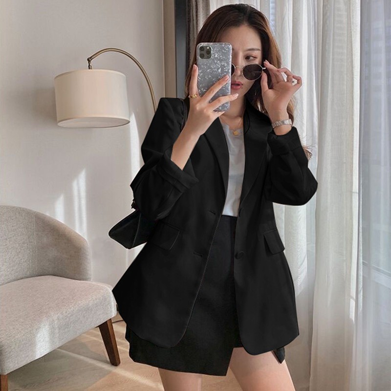 2025 Spring and Autumn Small Blazer Women's Korean Style British Style Internet Celebrity Design Western Suit Women's Temperament Top