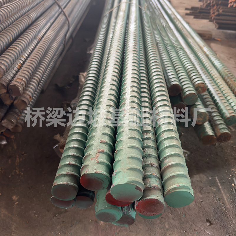 Finely Rolled Threaded Steel Psb830 1080 Finely Rolled Threaded Steel Nut Epoxy Coated Steel Anti-Floating Anchor Rod