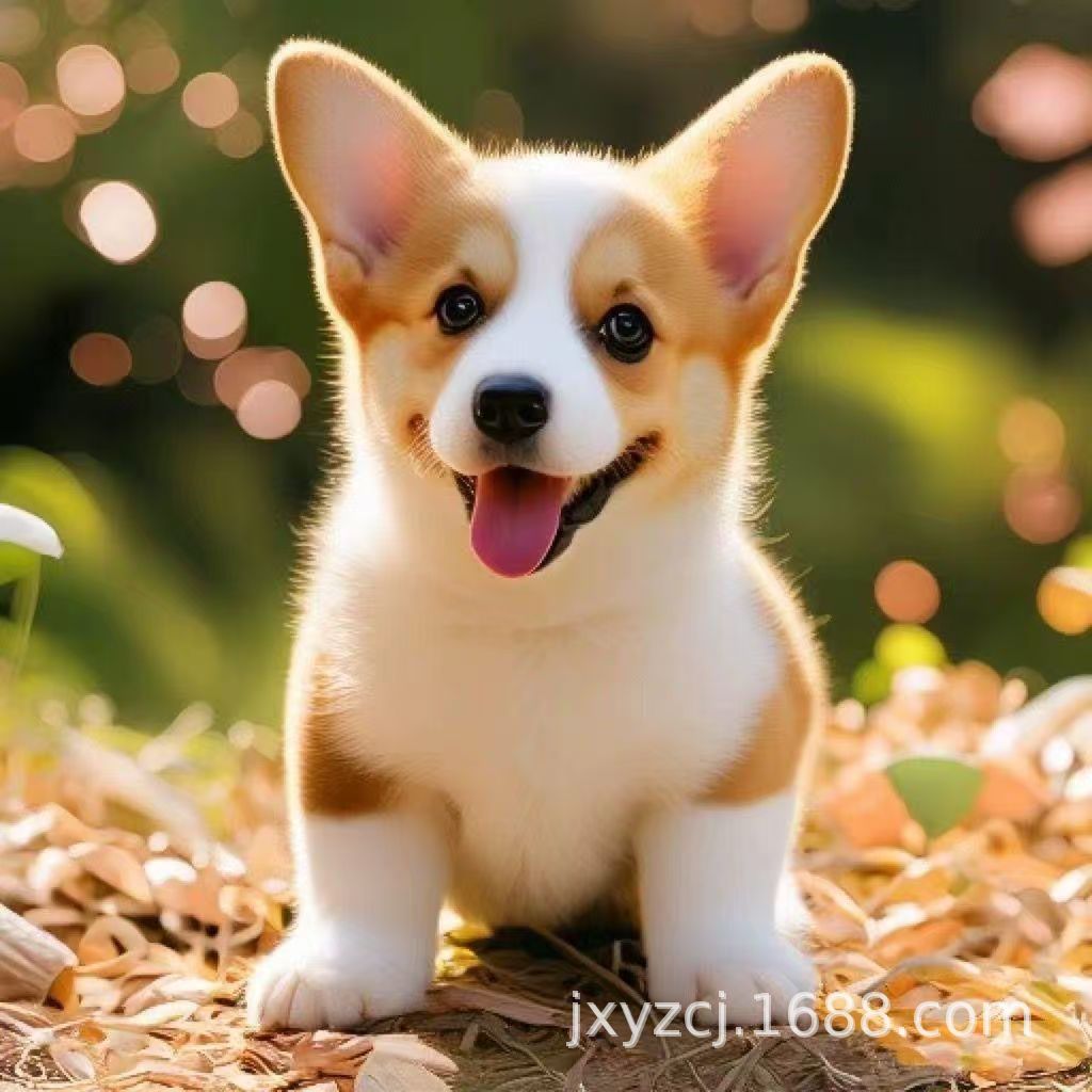 Чистокровный щенок корги, маленький корги, двухцветный корги, трехцветный корги, домашняя собака