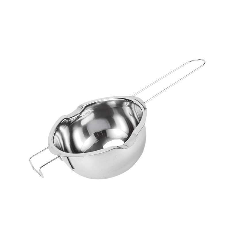 Cross-border 304 Stainless Steel Chocolate Melting Pot Wax Melting Pot Wax Pot Sugar Cooking Pot Baking Utensils Heating Bowl