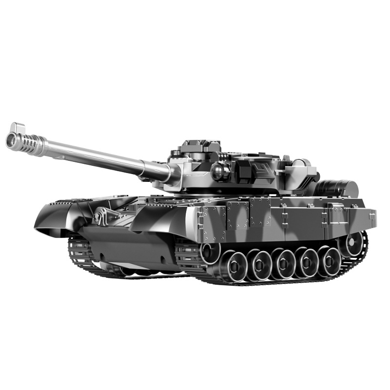 New 2.4g upgraded remote control tank charging can be fired water bomb track tank remote control toy boy