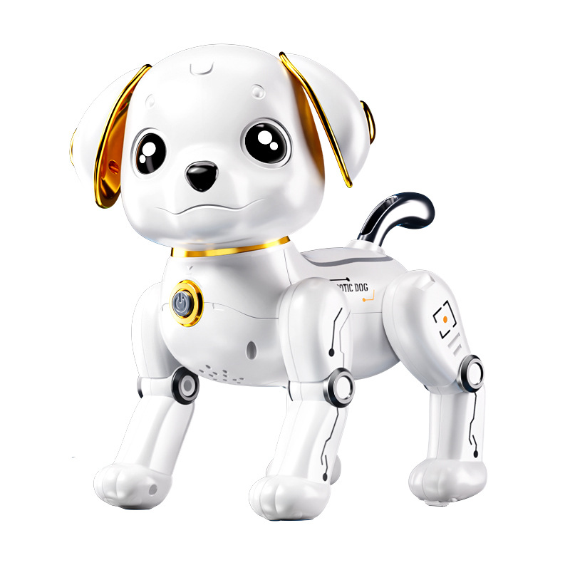 Children's remote control pet robot dog stunt electric induction music dancing smart robot dog birthday gift toy