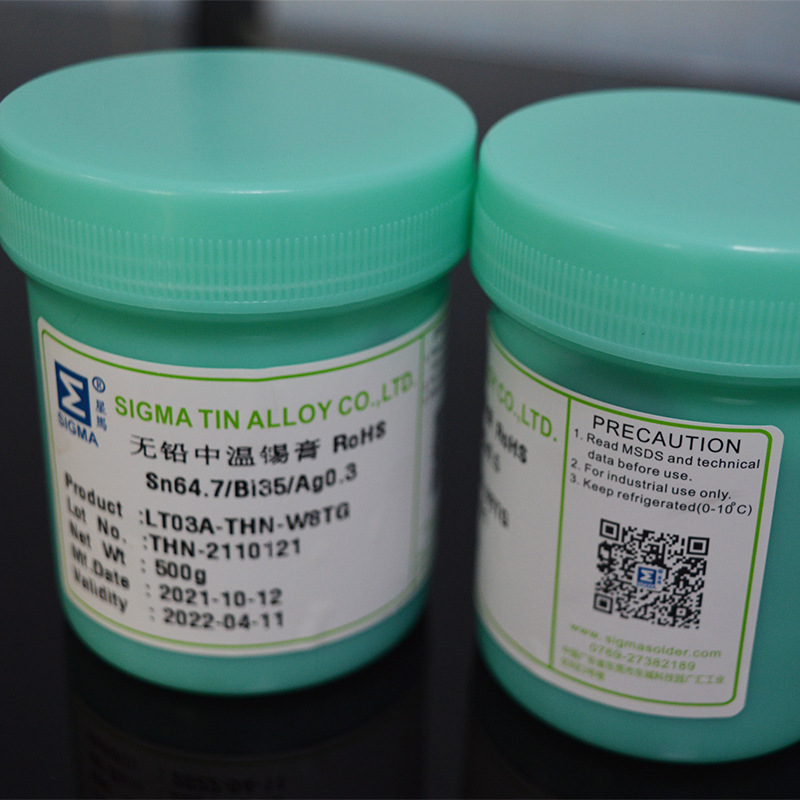 Dongguan Manufacturers Produce and Process Custom Eb965A-Hfa-Y2Tg/Kbg Lead-Free Solder Paste, Qfn Climb Special