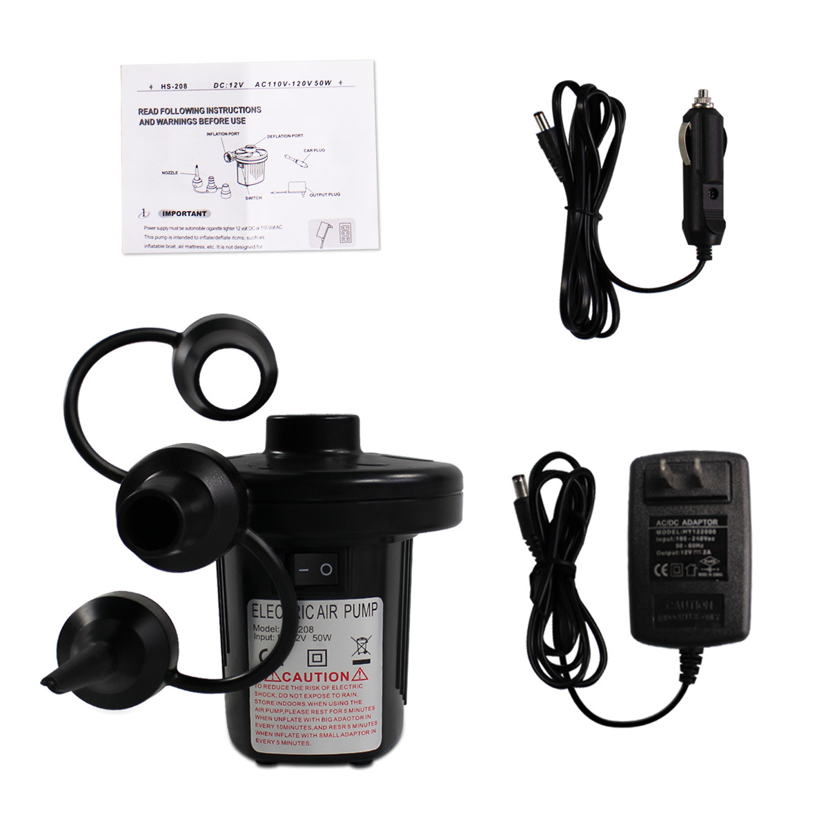 In Stock electric air pump household car air pump hand pull foot air pump pump pump pump hand pump mercury