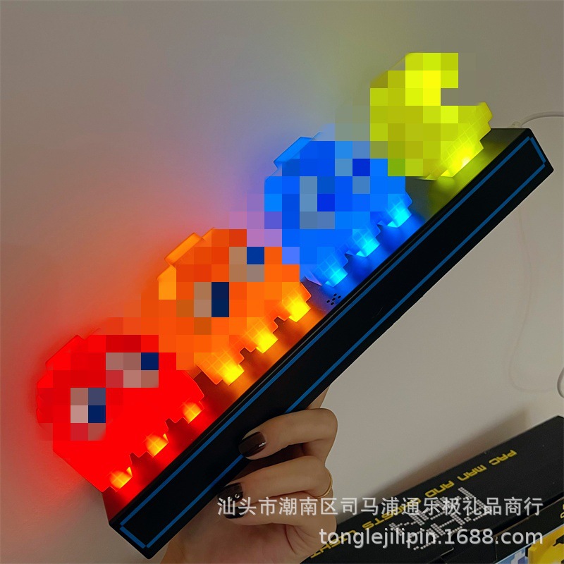 Pixel Voice-Activated Sensor Music Night Light Voice-Activated Lamp Bedroom Sound Pickup Lamp Bedside Lamp Voice-Activated Sensor Lamp