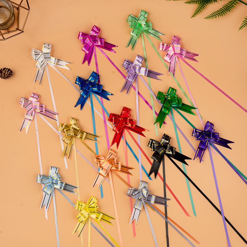 Прямые поставки 15 мм цветочная лента для подарков на Рождество