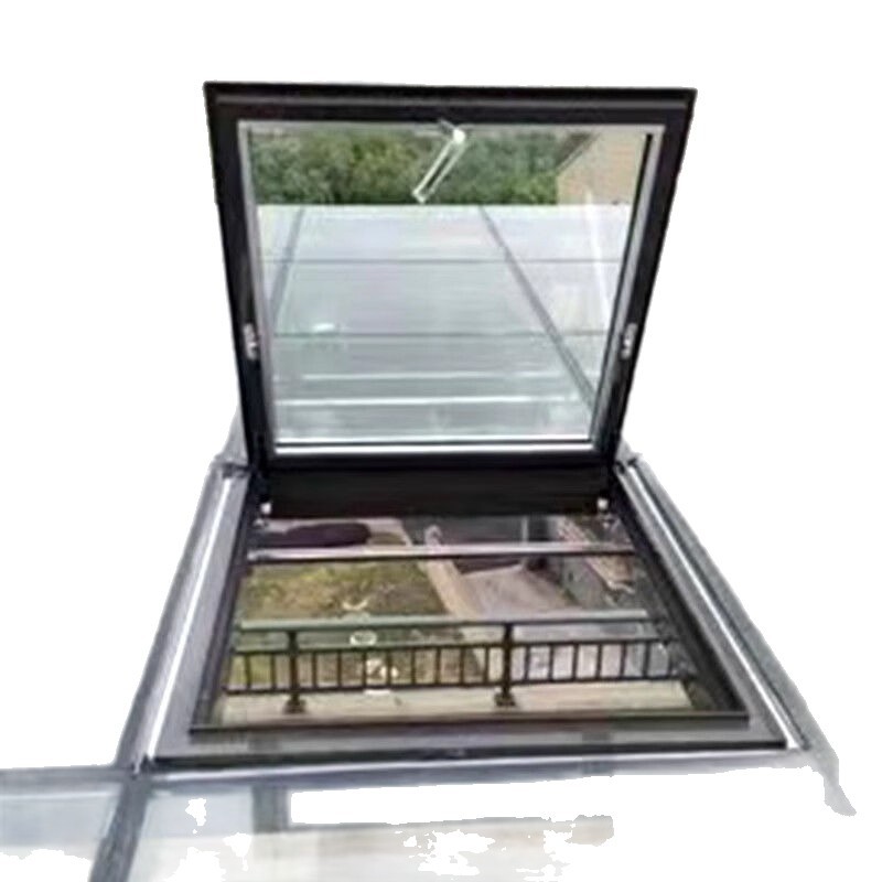 Electric Well Window Slope Basement Aluminum Alloy Sun Room Lighting Attic Roof Slope Roof Skylight Roof