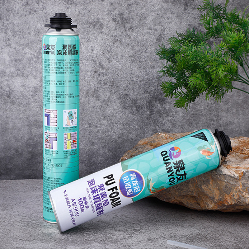 Source manufacturers foam polyurethane foam white foam caulking agent foaming agent 900 grams tube