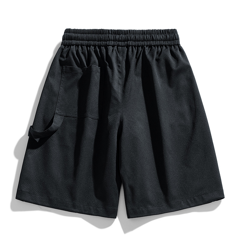 American Style Simple Design Sense Shorts Men's 2024 Summer Straight Pants Simple Comfortable All-match Sports Pants