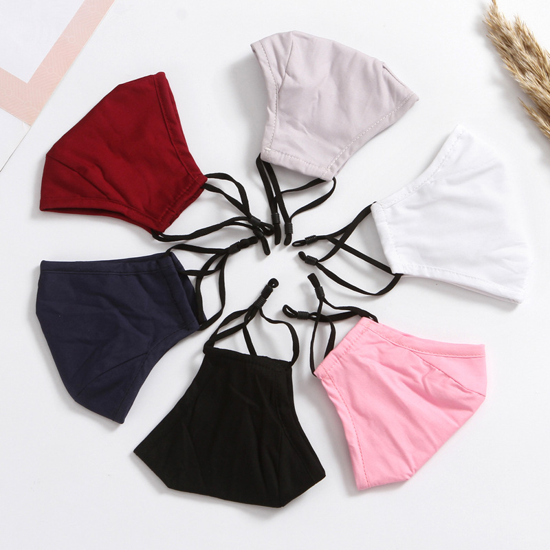 Mask Dust-Proof and Dust-Proof Cotton Mask for Autumn and Winter, Warm, Cold-Proof and Windproof, Individually Packaged, Washable, High-Looking and Versatile