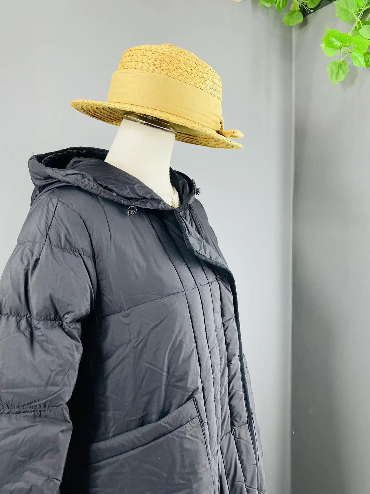 Special Offer 2025 Spring New Women's Turtleneck Loose down Jacket Versatile Export Style Thick Long-Sleeved White Duck down Coat